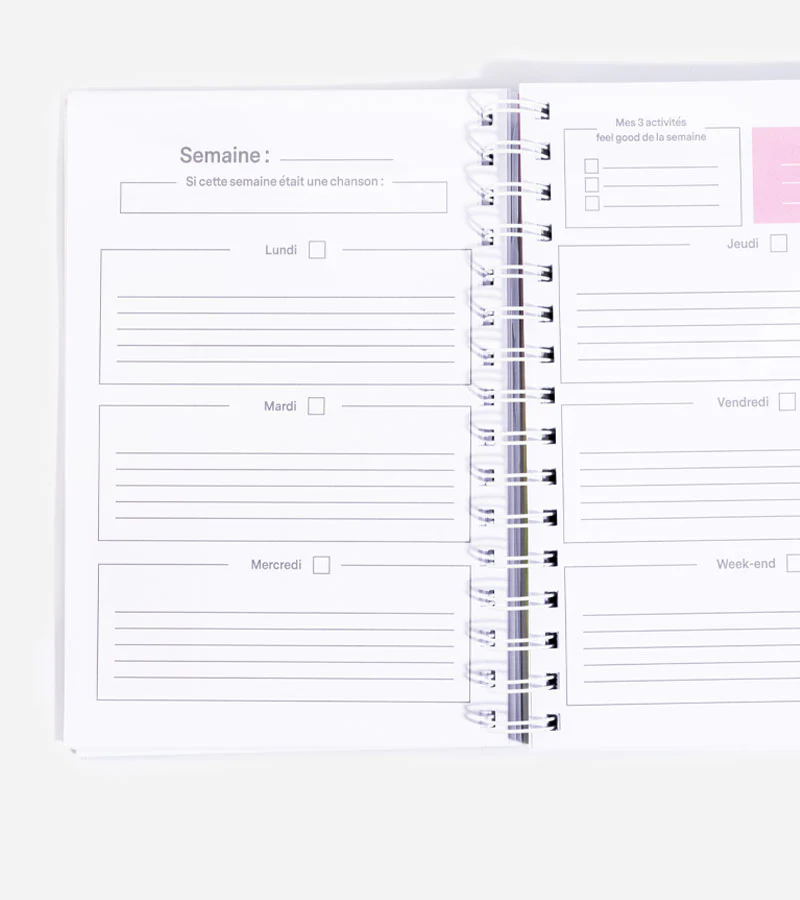 Planner Mensuel Moodtivation - 12 mois pour briller - Image 2