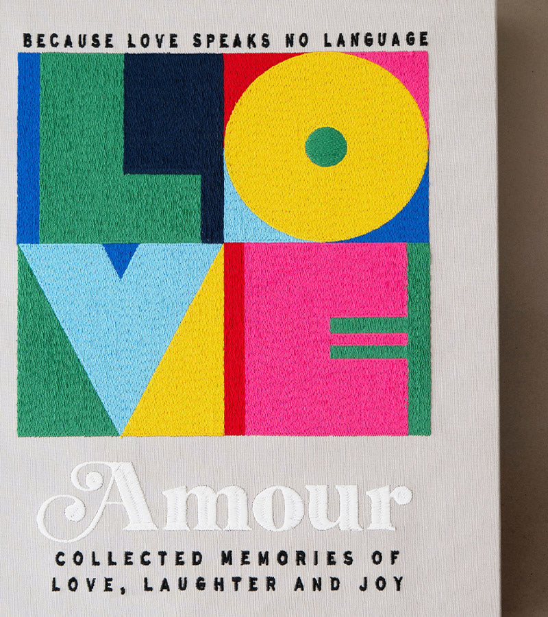 Album photo brodé - Amour - Image 3