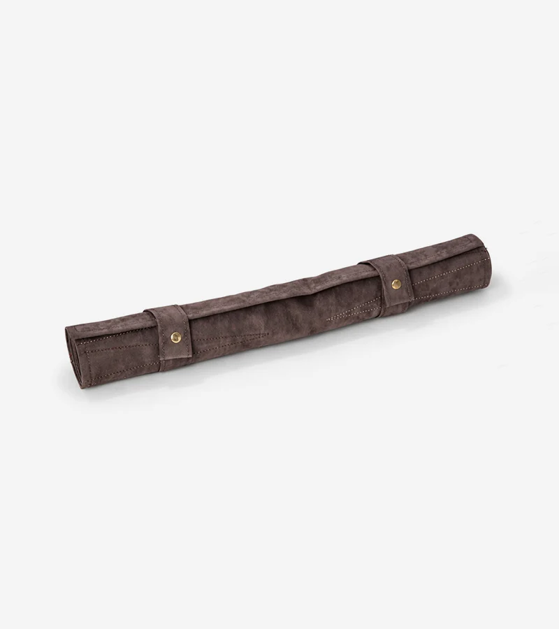 Backgammon de voyage en cuir - Image 2