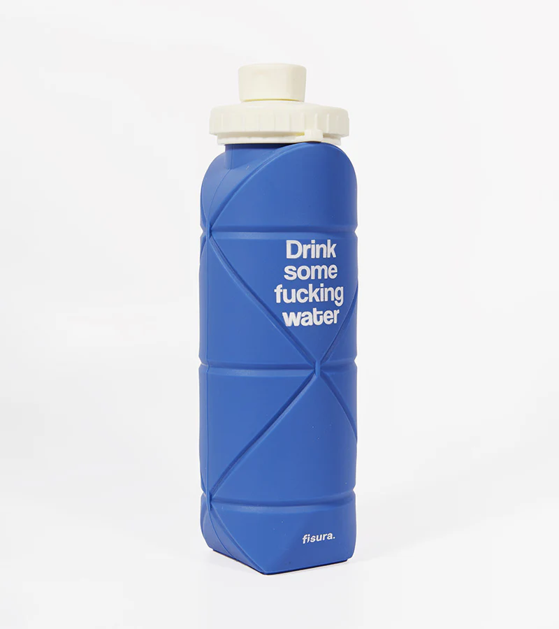 Bouteille pliable "Drink some fucking water" - Image 3