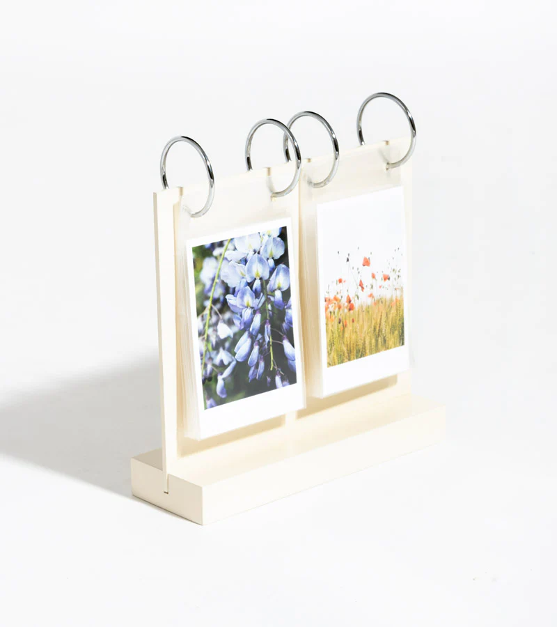 Cadre photo en bois à feuilleter pour Instax - Image 3