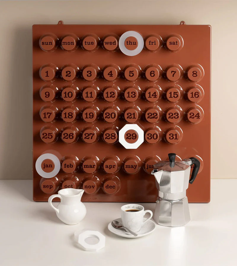 Calendrier perpétuel café mousse - Ring a Date - Image 3