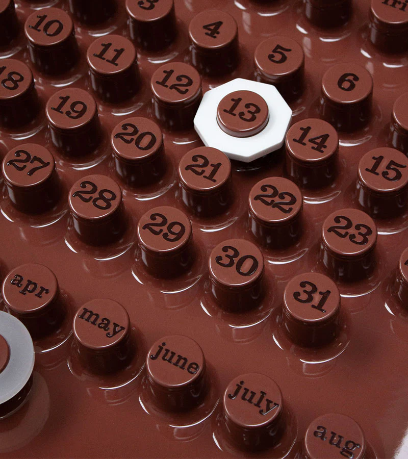Calendrier perpétuel café mousse - Ring a Date - Image 4