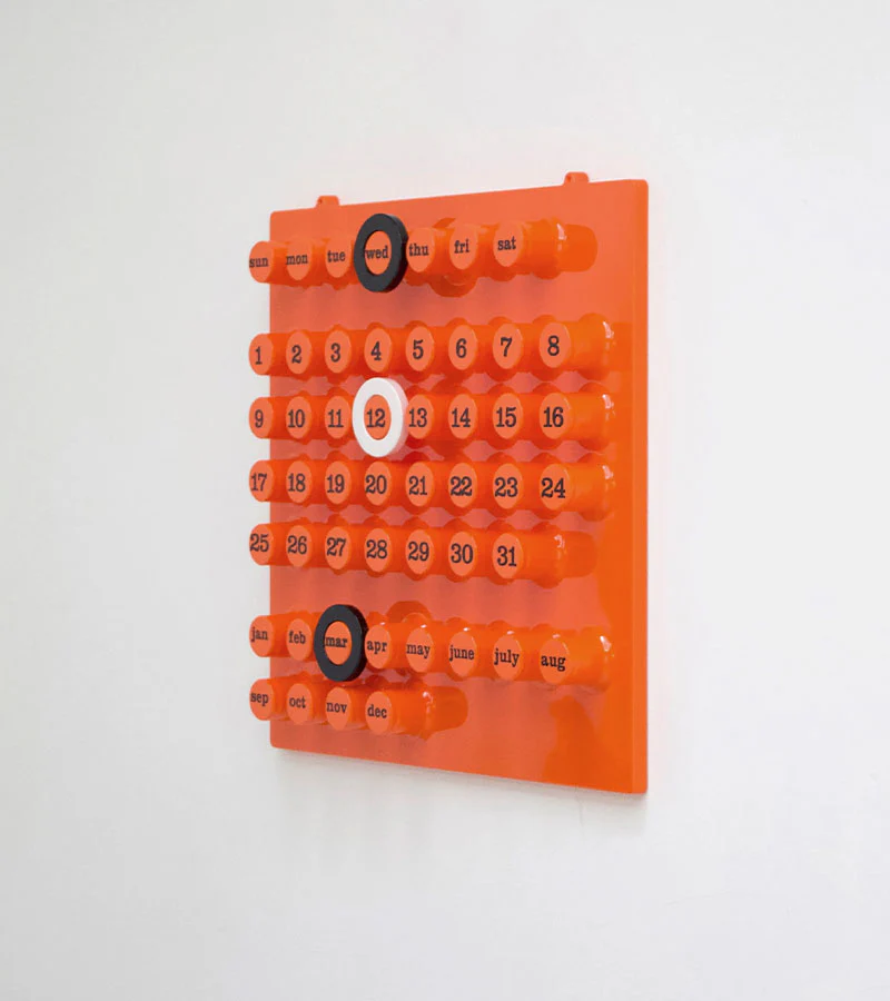 Calendrier perpétuel orange - Ring a Date - Image 3