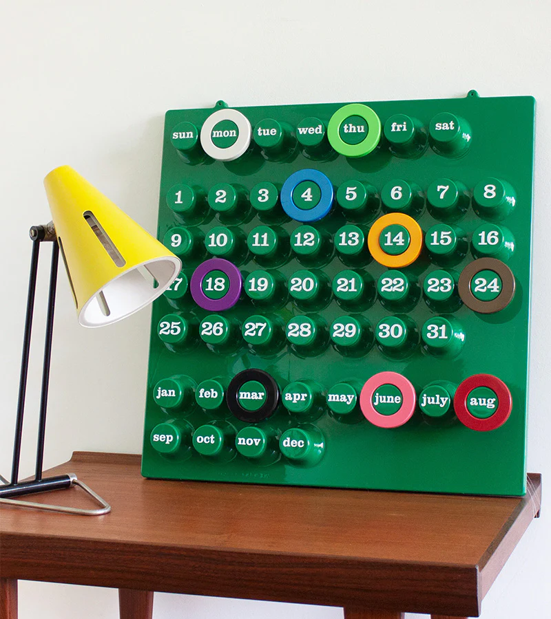 Calendrier perpétuel vert - Ring a Date - Image 3