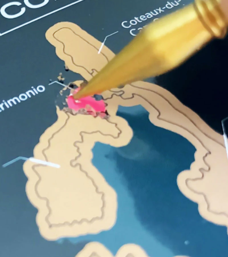 Carte à gratter : la France des vins - Image 3