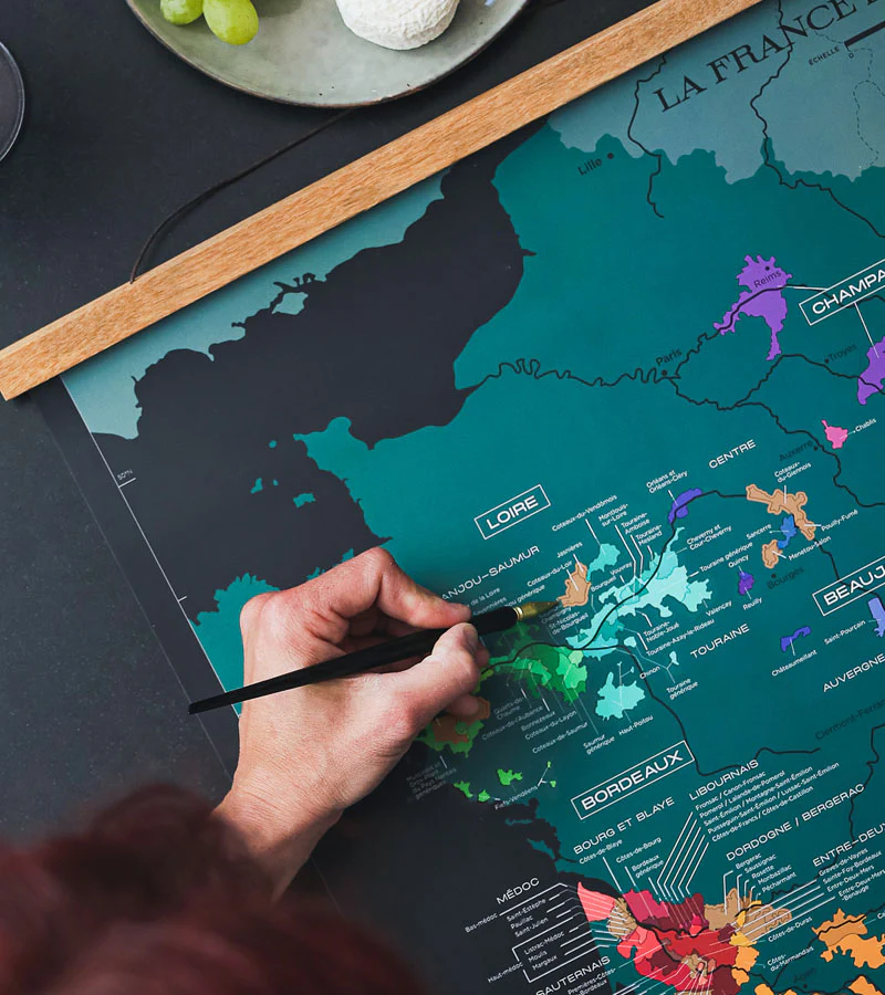 Carte à gratter : la France des vins - Image 5