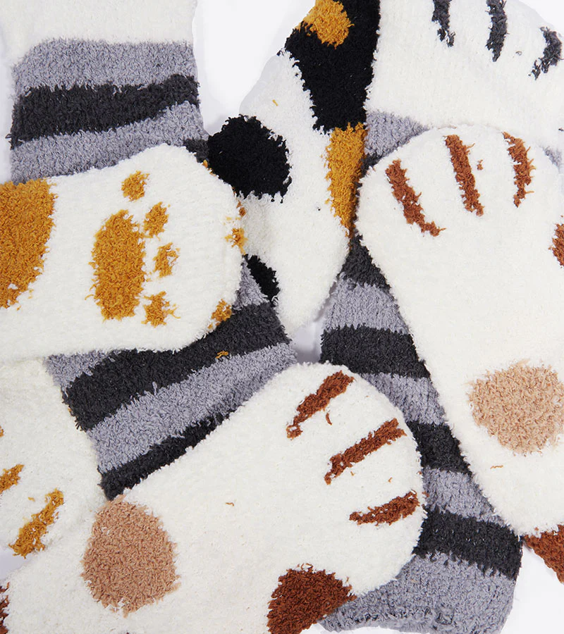 Chaussettes chat en moumoute - Image 12