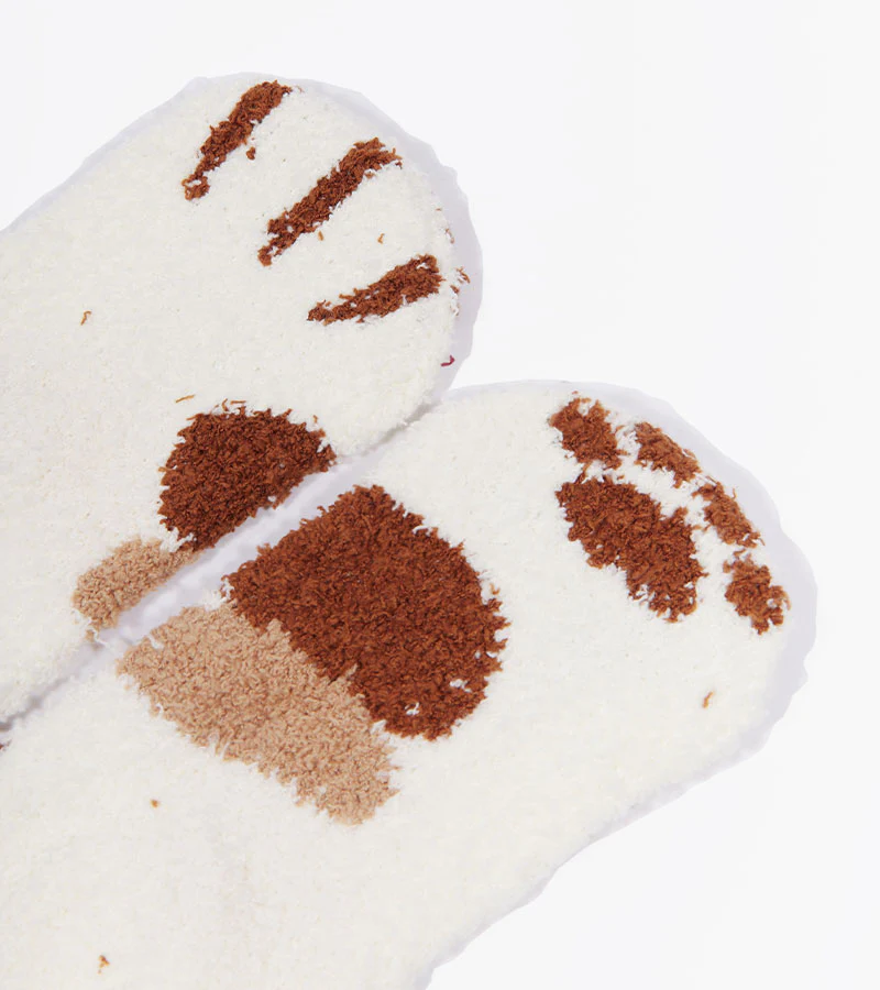 Chaussettes chat en moumoute - Image 4