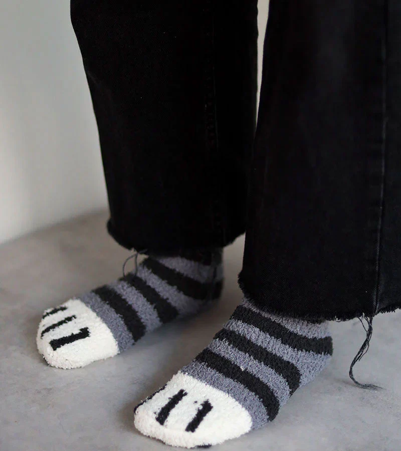 Chaussettes chat en moumoute - Image 5