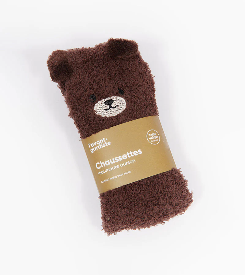 Chaussettes ourson en moumoute - Image 10