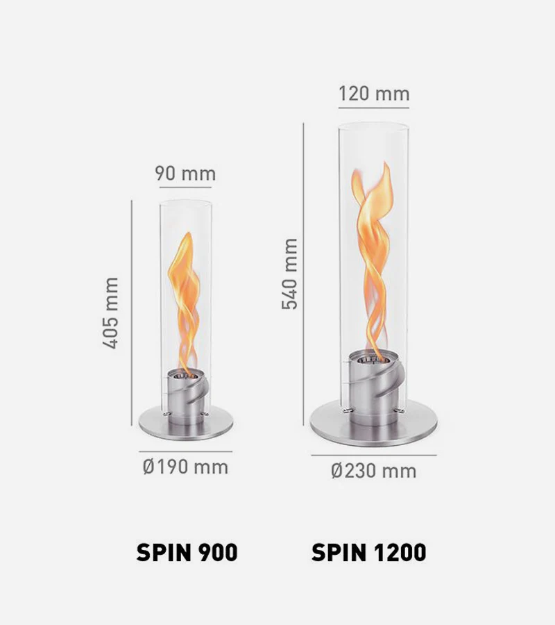 Cheminée de table portable SPIN 900 & 1200 - Image 9