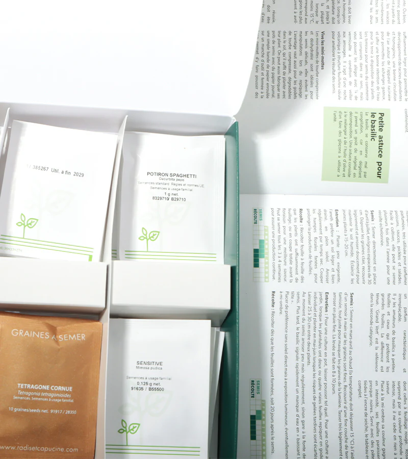 Coffret de 40 sachets de graines - Image 5