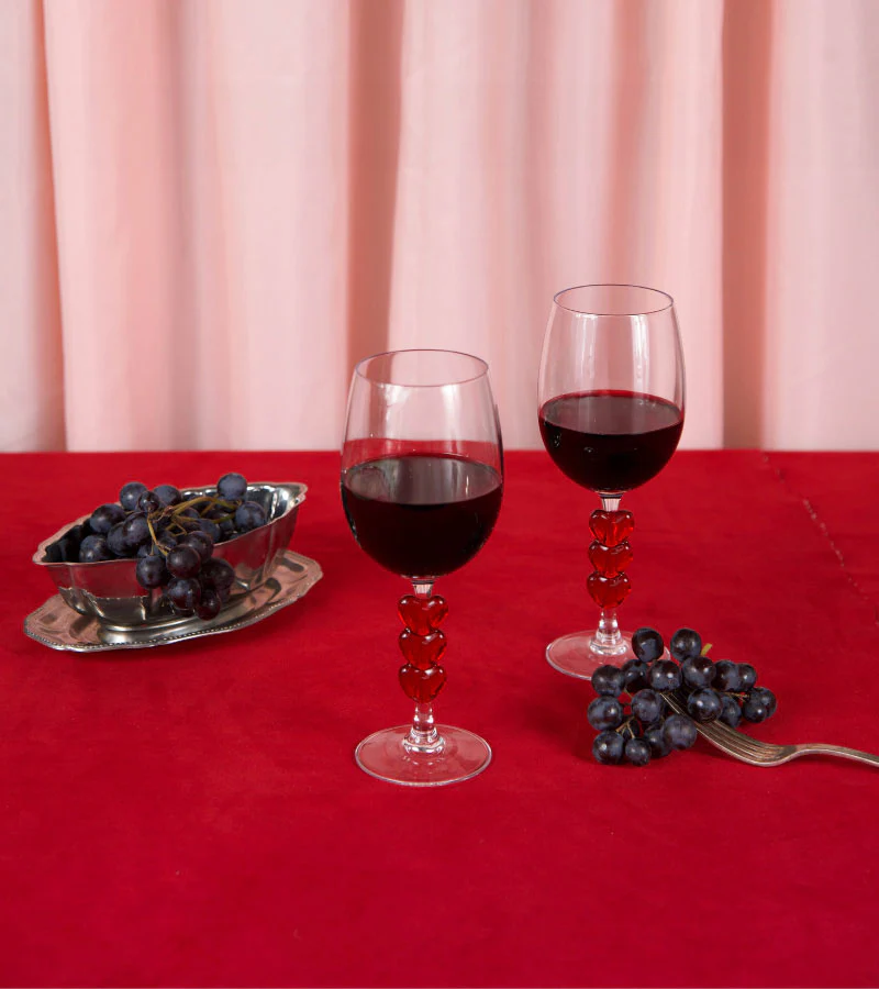 Coffret de deux verres à vin love - Image 2