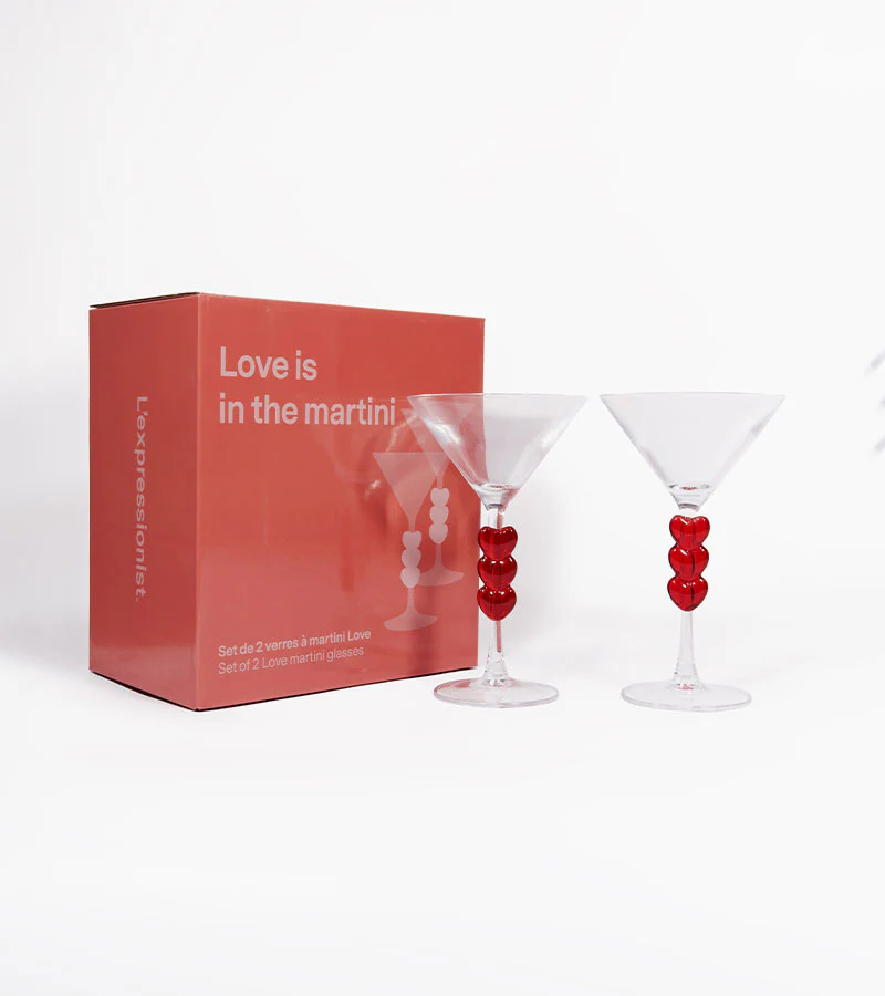 Coffret de deux verres à cocktail love - Image 6