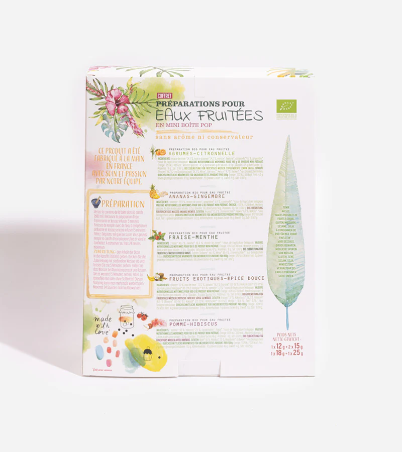Coffret pour préparer son eau infusée aux fruits - Image 5