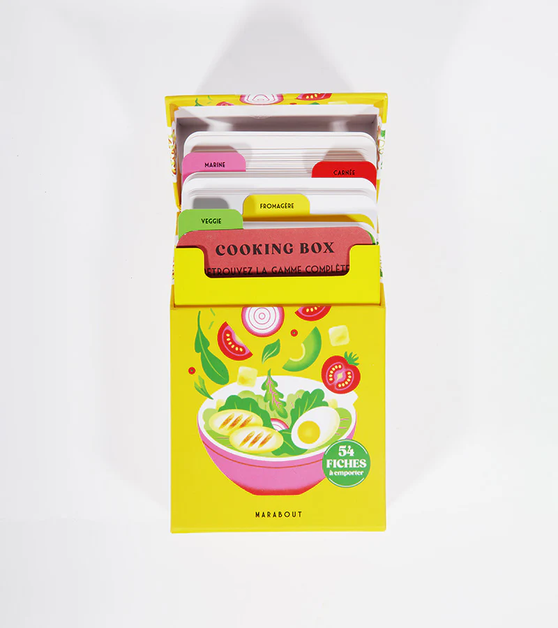 Cooking box Salades - la boîte de fiches recettes - Image 3