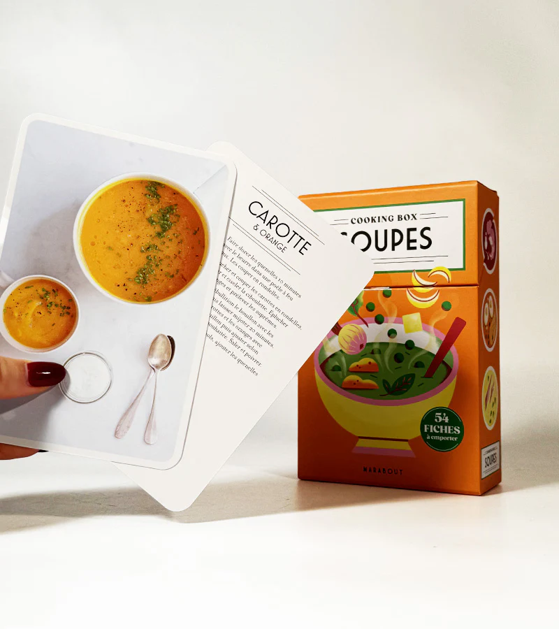 Cooking box Soupes - la boîte de fiches recettes - Image 2