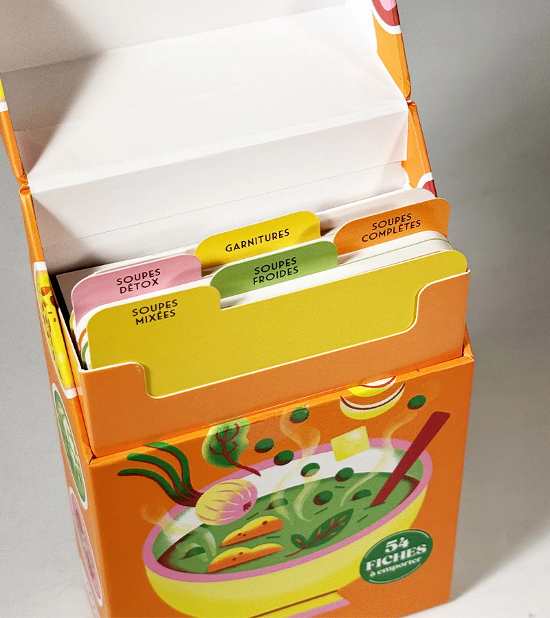 Cooking box Soupes - la boîte de fiches recettes - Image 3