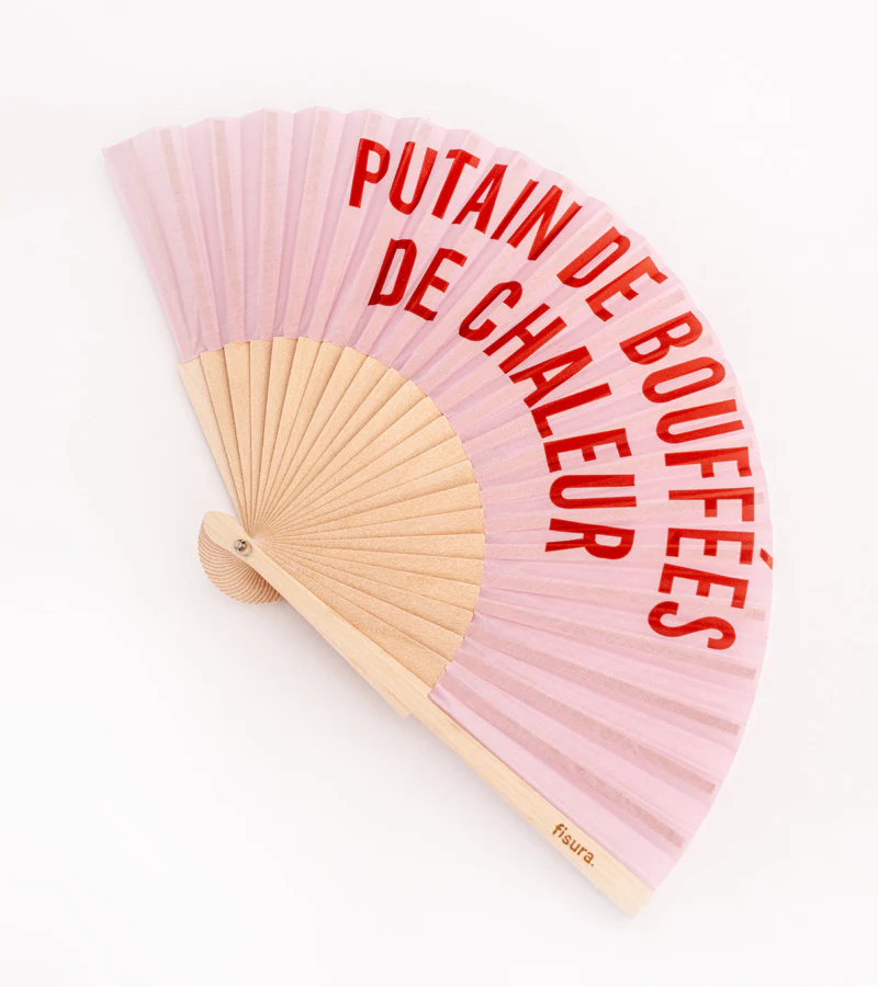 Éventail 'Putain de bouffées de chaleur' - Image 3
