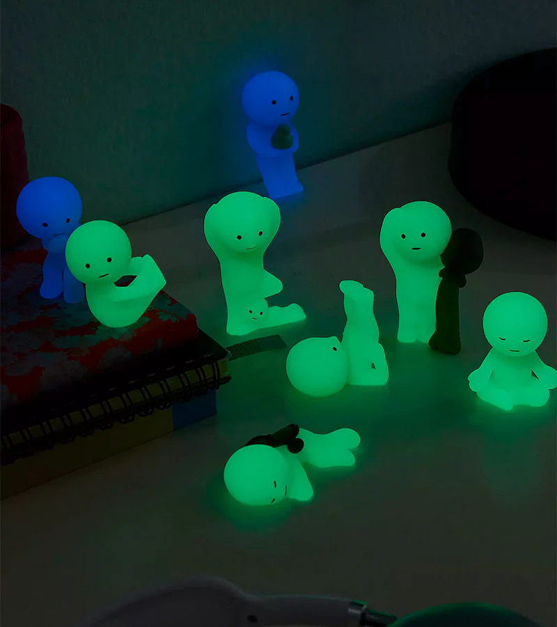 Figurine fluorescente Smiski - série Bath - Image 6