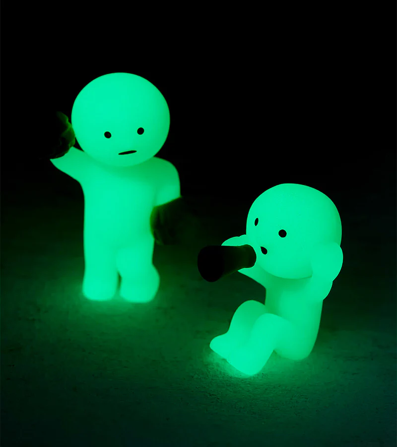 Figurine fluorescente Smiski - série Cheer - Image 2