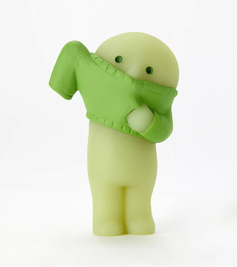 Figurine fluorescente Smiski - série Dressing - Image 3