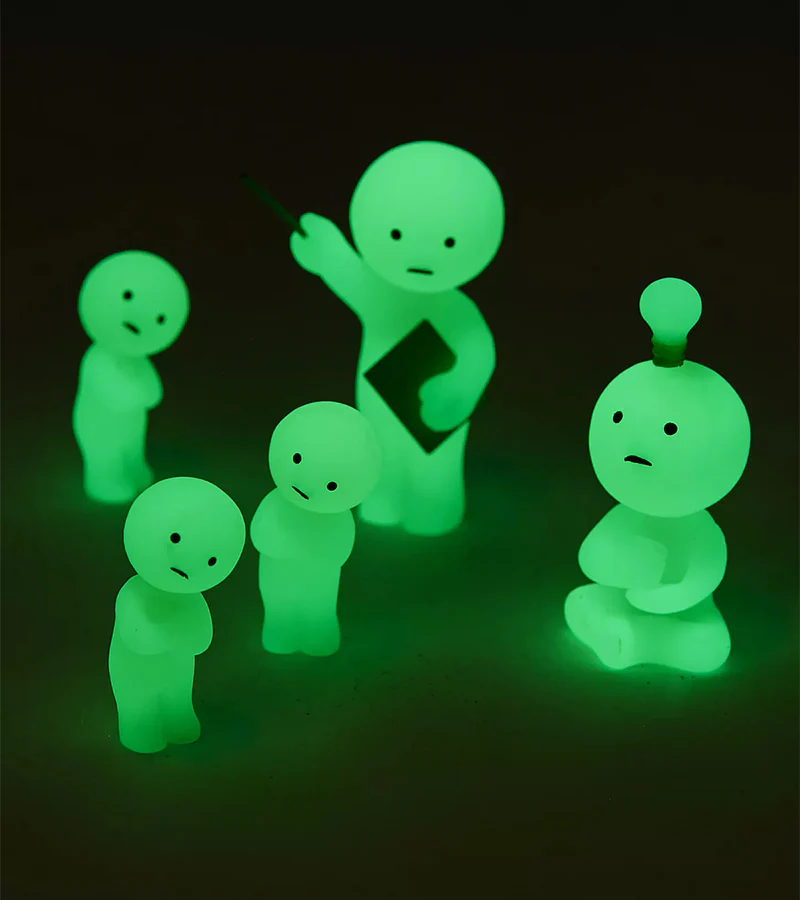 Figurine fluorescente Smiski - série Work - Image 3