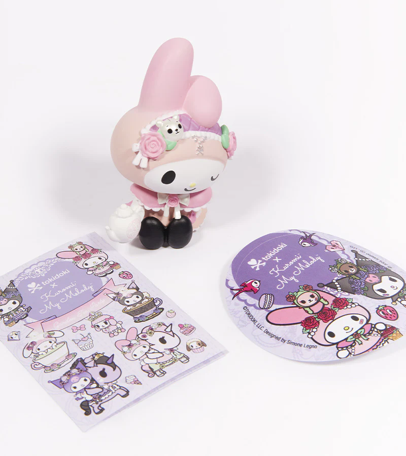 Figurine Tokidoki x Kuromi & My Melody Garden Party - Blind Box - Image 3