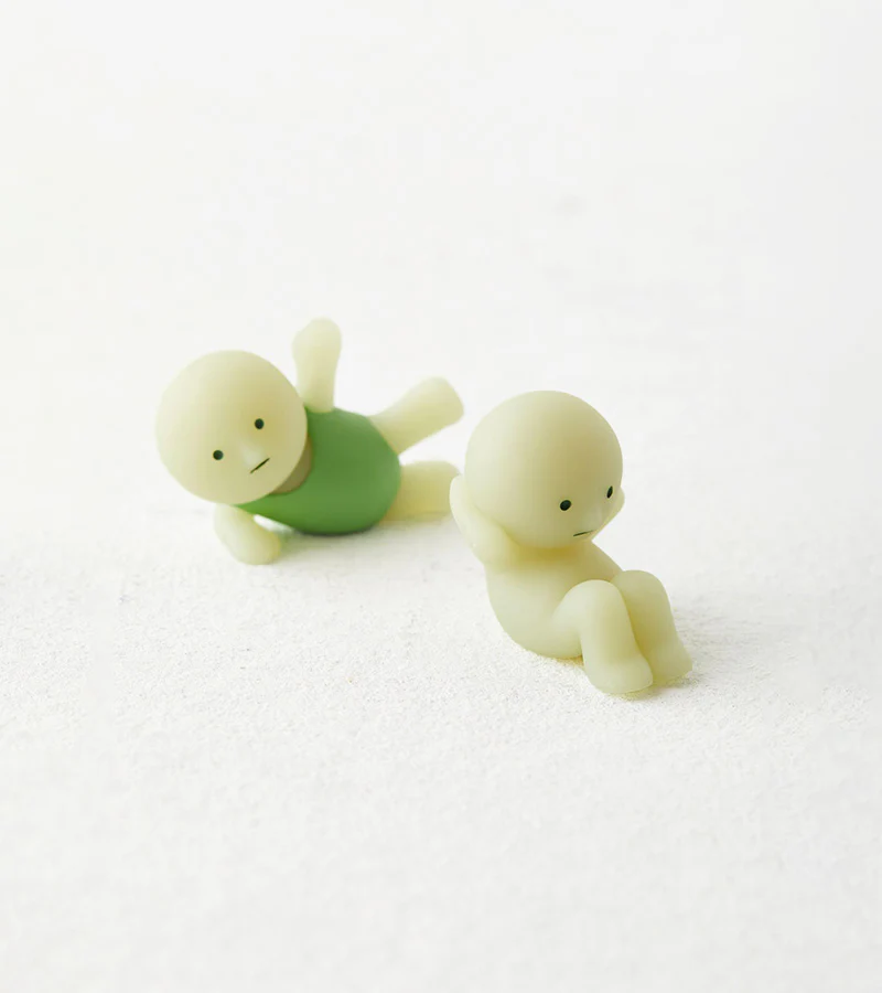 Figurine fluorescente Smiski - série Exercising - Image 2