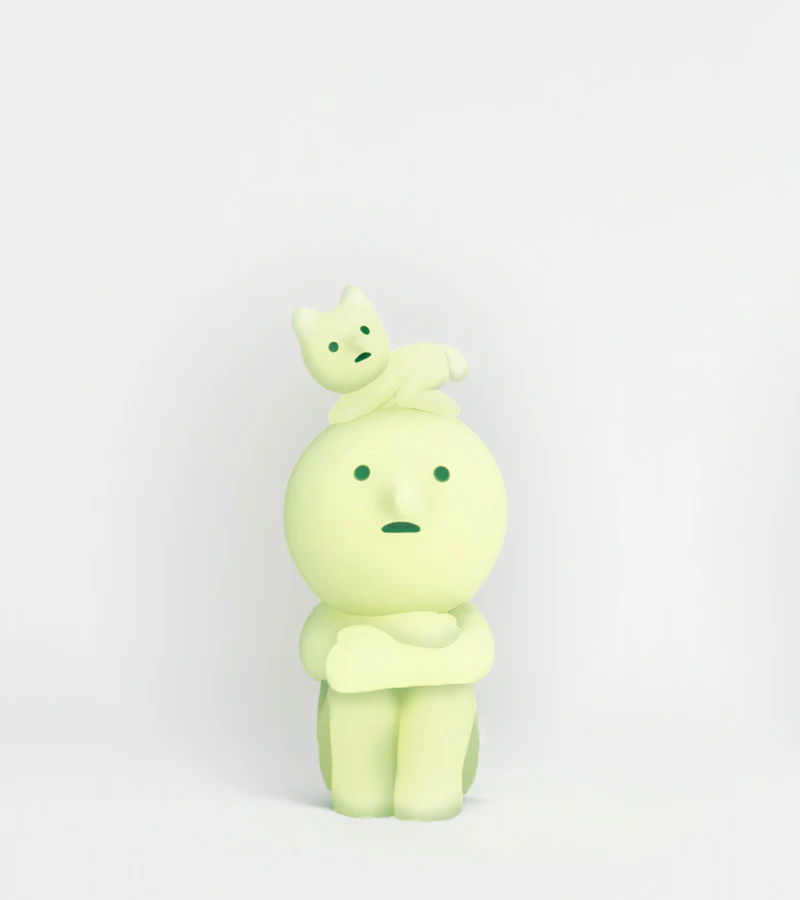 Figurine fluorescente Smiski - série Living - Image 4
