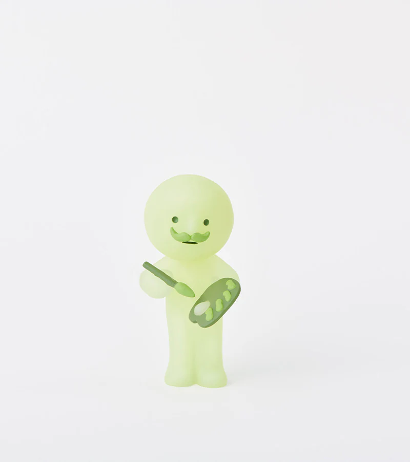 Figurine fluorescente Smiski - série Museum - Image 5