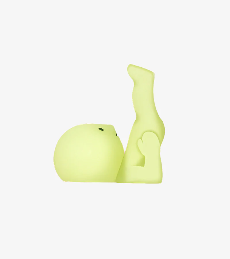 Figurine fluorescente Smiski - série Yoga - Image 6