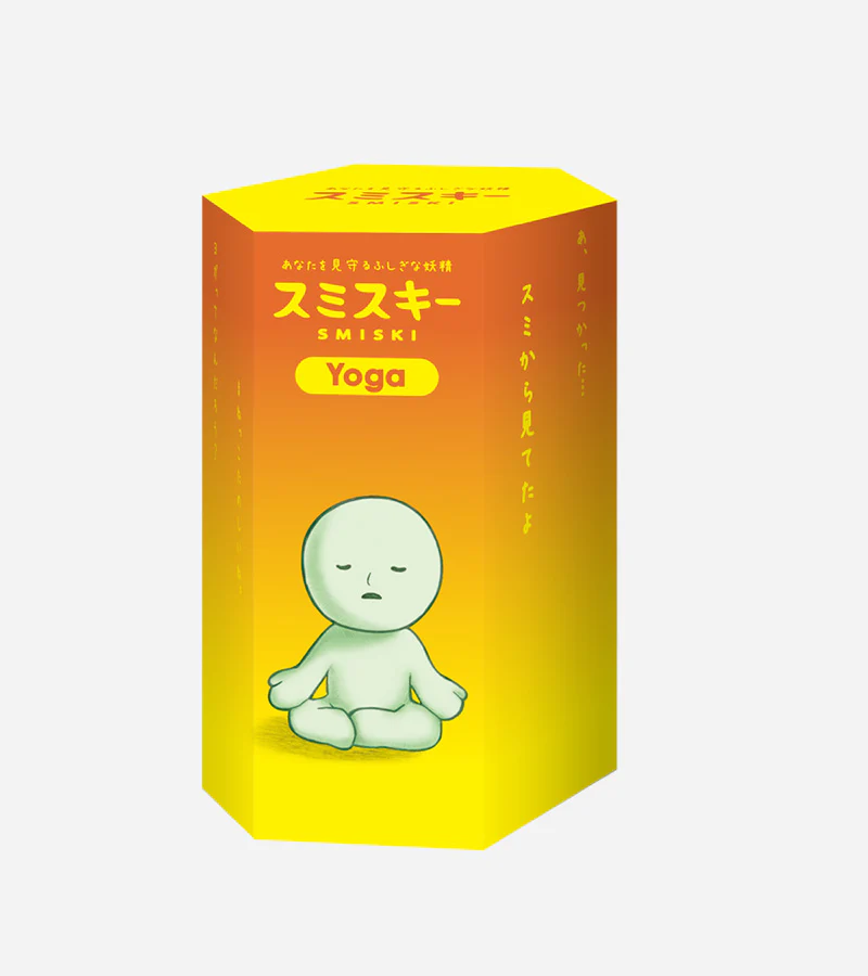Figurine fluorescente Smiski - série Yoga - Image 9