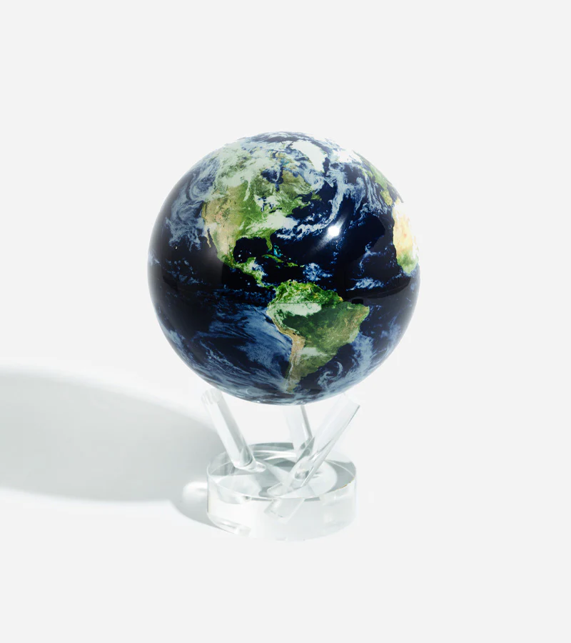 Globe Terrestre avec Nuages - Mova - Image 3