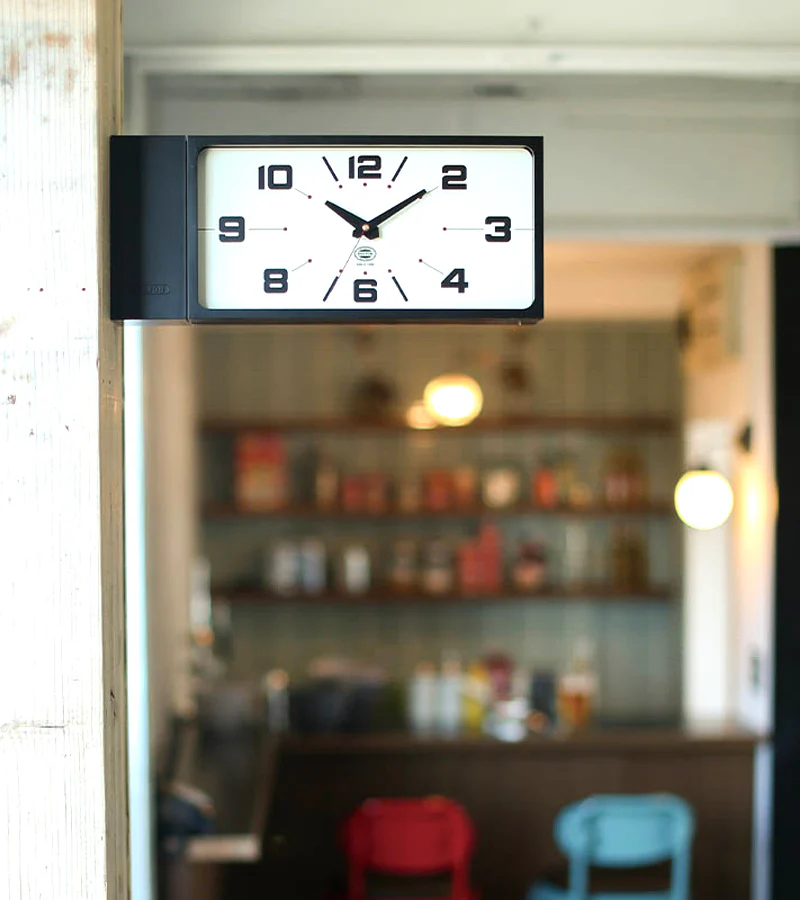 Horloge murale double face DULTON - Image 2