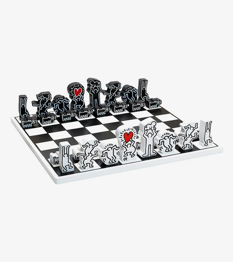Jeu d'échecs Keith Haring - Image 2