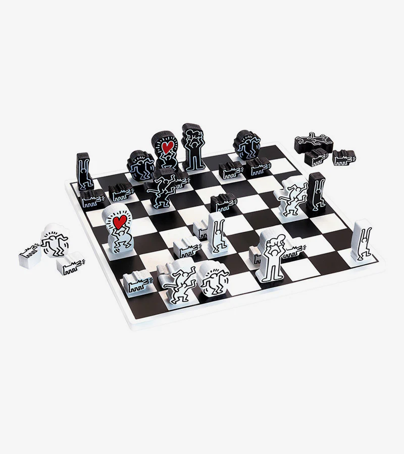 Jeu d'échecs Keith Haring - Image 3