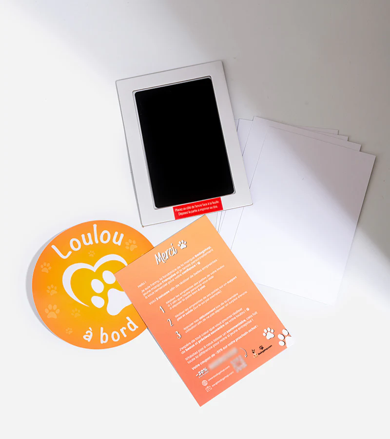 Kit d'empreintes pour chiens et chats - Image 5