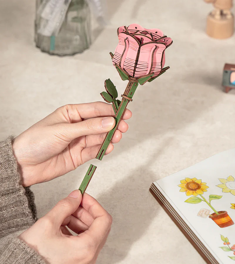 Kit DIY - Bouquet de fleurs en bois - Image 5