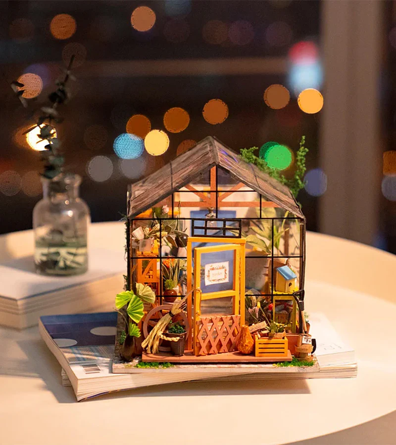 Kit DIY maison miniature - Cathy's flower house - Image 2
