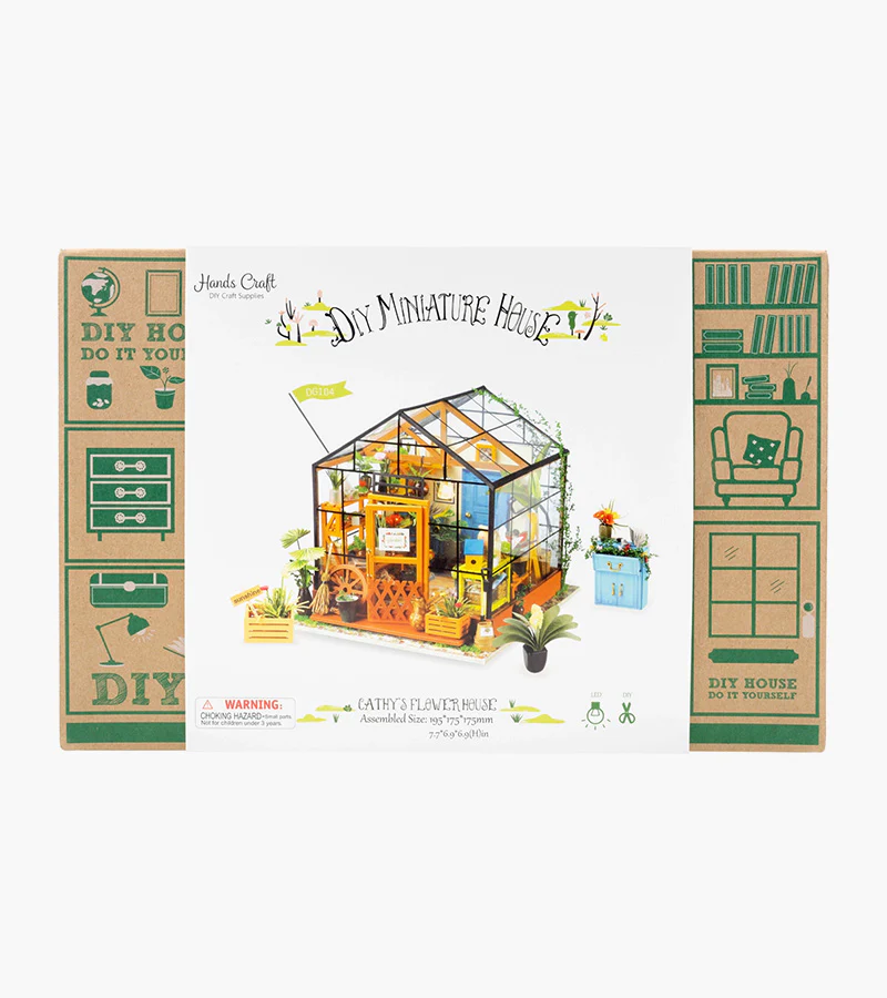 Kit DIY maison miniature - Cathy's flower house - Image 6