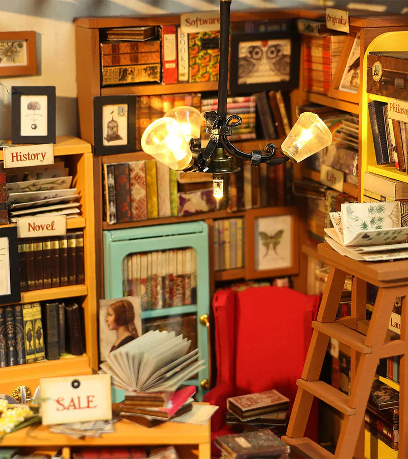 Kit DIY maison miniature - Sam's study - Image 3