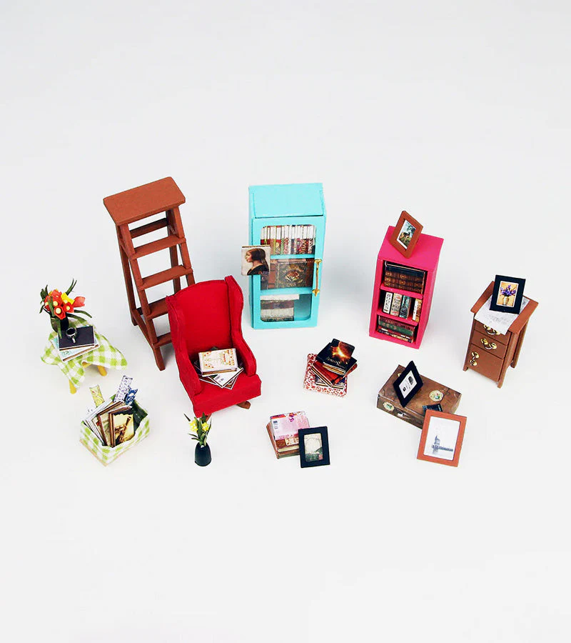 Kit DIY maison miniature - Sam's study - Image 5