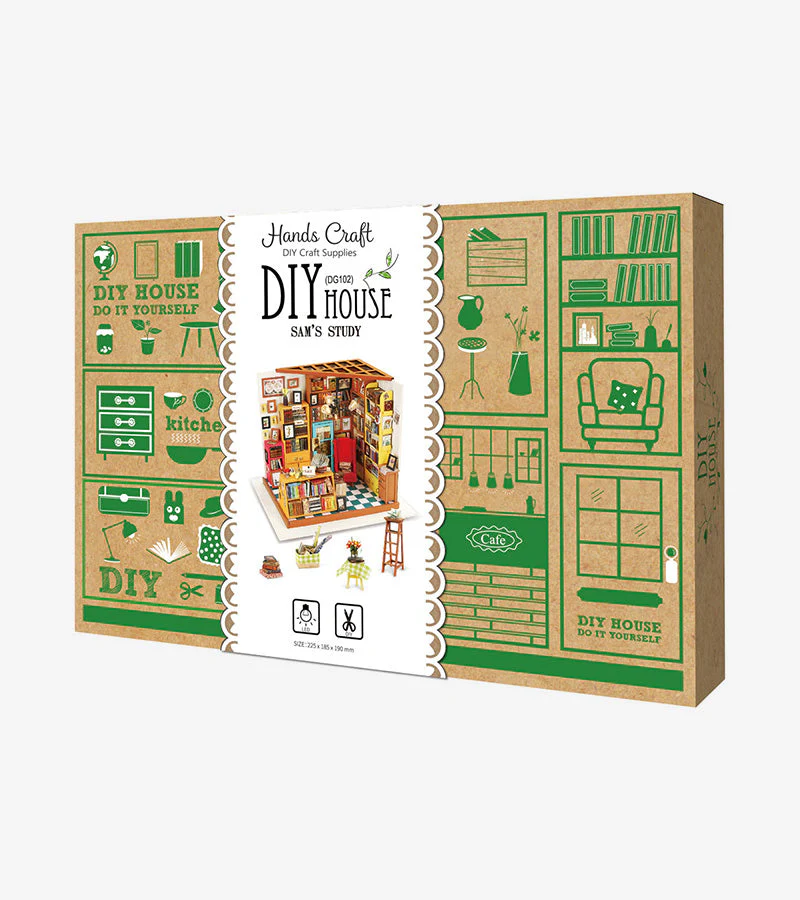 Kit DIY maison miniature - Sam's study - Image 6