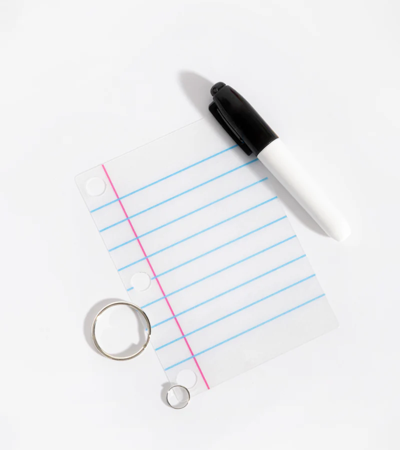 Kit porte-clés personnalisé avec petite lettre - Image 3