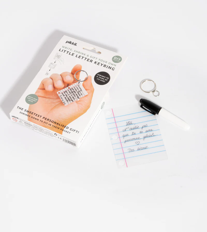 Kit porte-clés personnalisé avec petite lettre - Image 4
