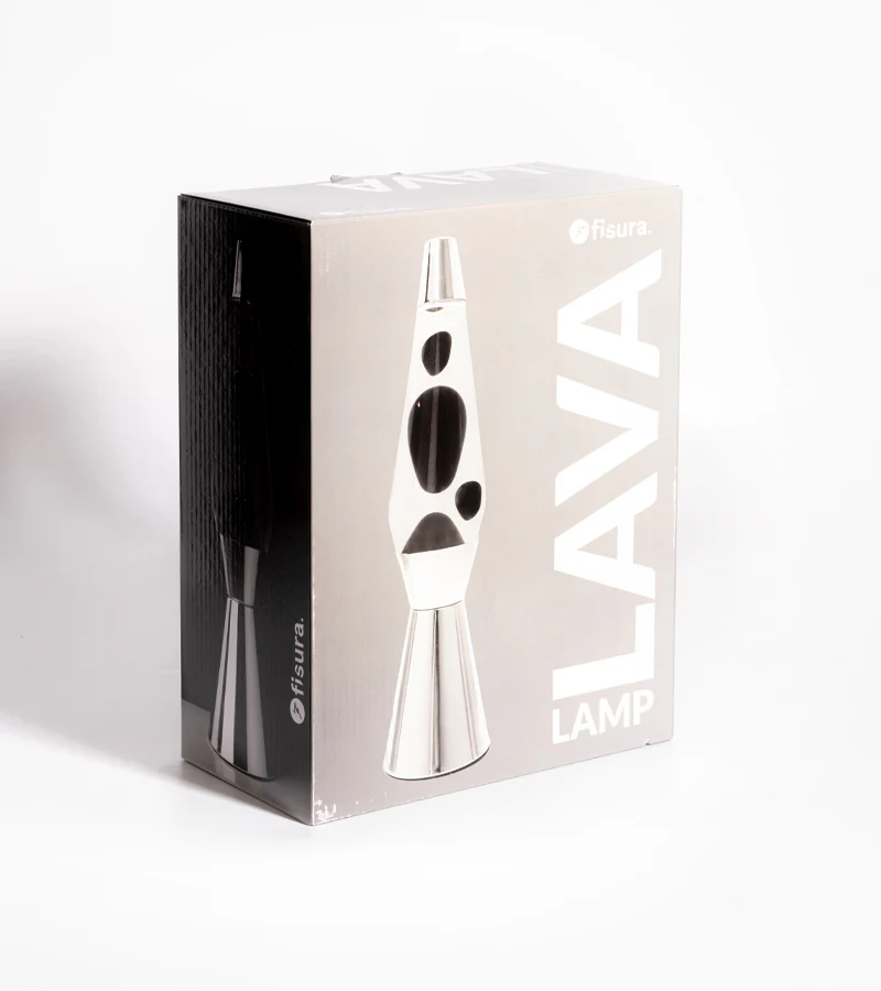 Lampe à lave Bulles Noires - Image 4