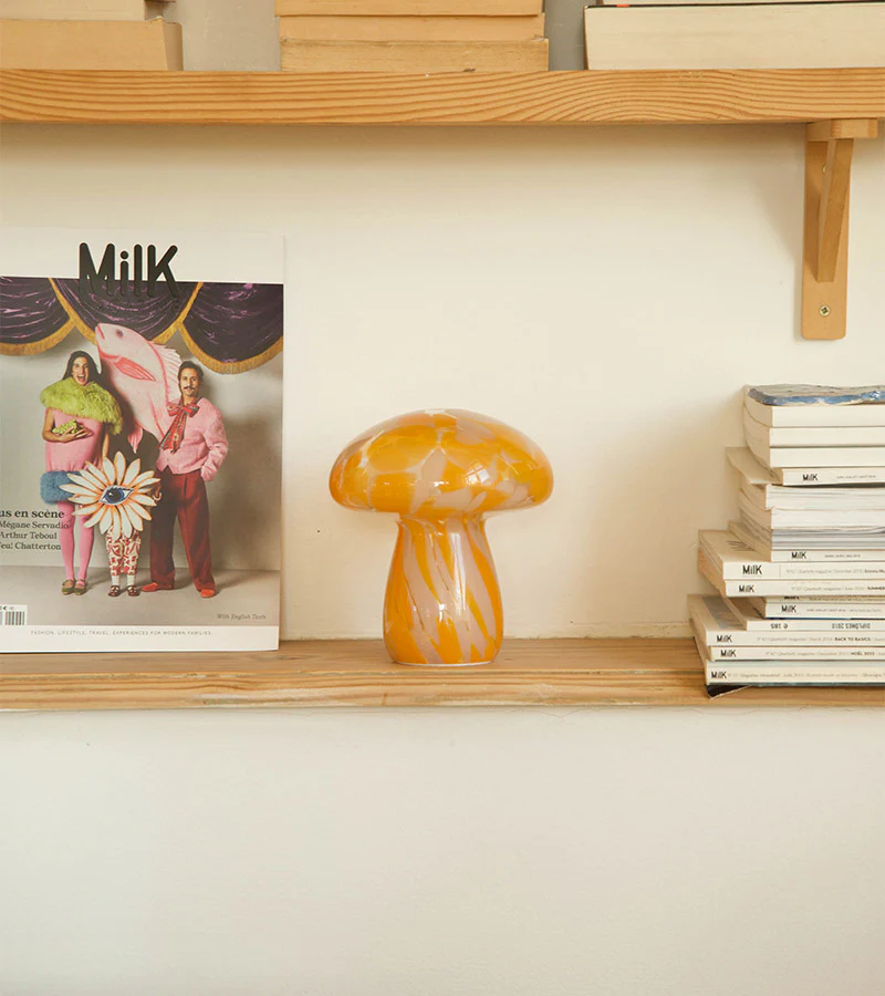 Lampe champignon chips en verre, sans fil - Image 16