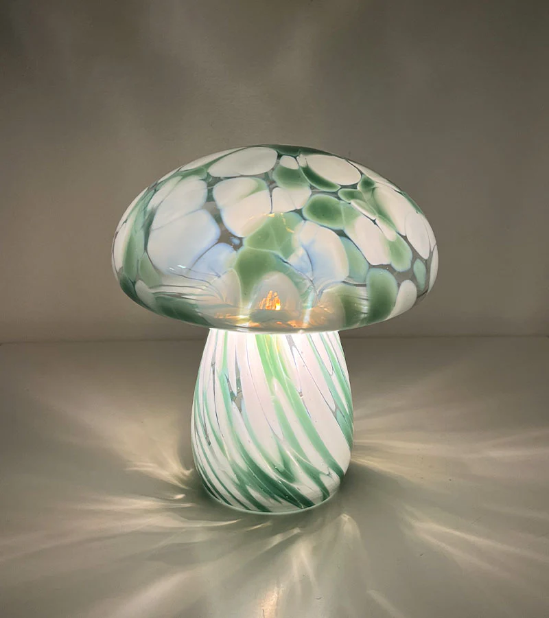 Lampe champignon chips en verre, sans fil - Image 25